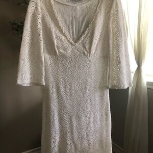 Trina Turk White Lace Dress